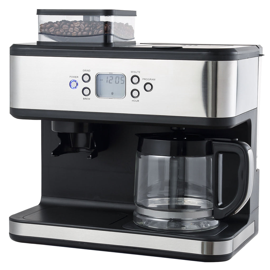 Anbo 2-in-1 Espresso & Drip Coffee Maker – 20-Bar Professional Coffee Machine