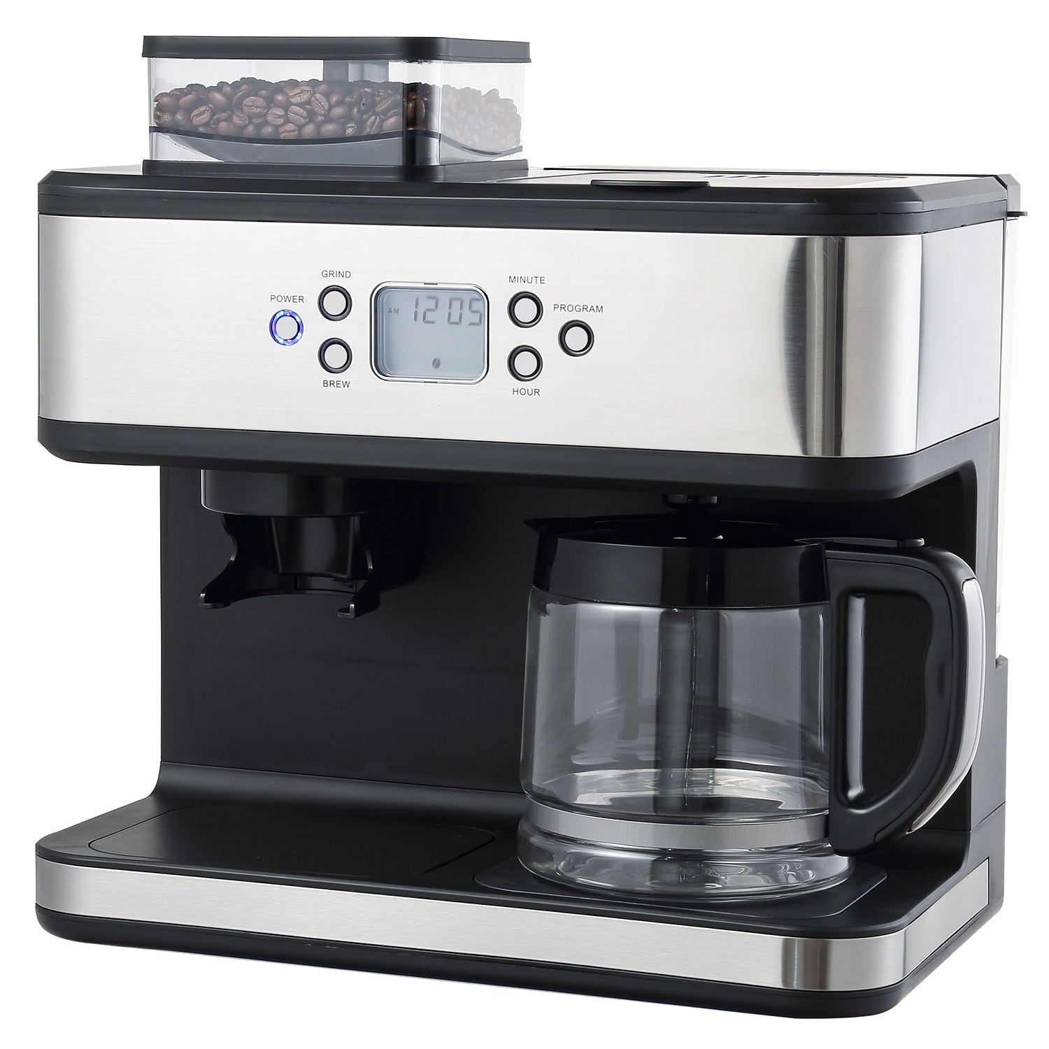 Anbo 2-in-1 Espresso & Drip Coffee Maker – 20-Bar Professional Coffee Machine
