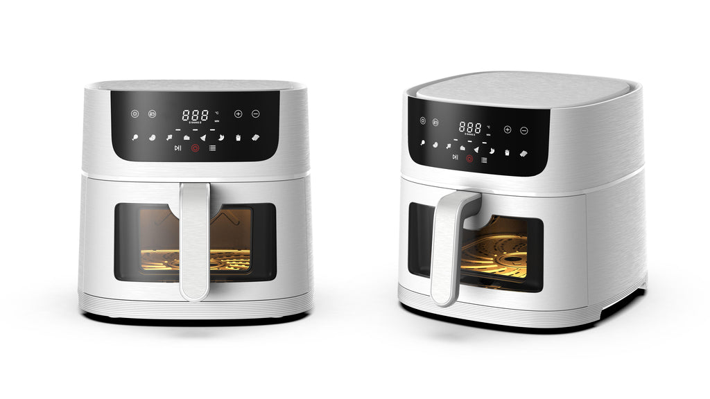 1800W Touch Panel Smart 8L Air Fryer | 80–200°C Digital Electric Air Fryer