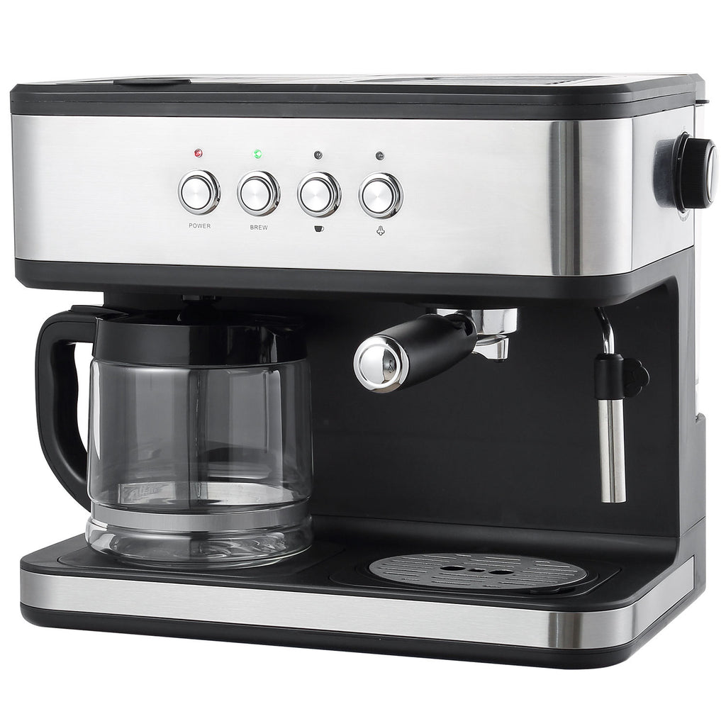 Anbo 2-in-1 Espresso & Drip Coffee Maker – 20-Bar Professional Coffee Machine