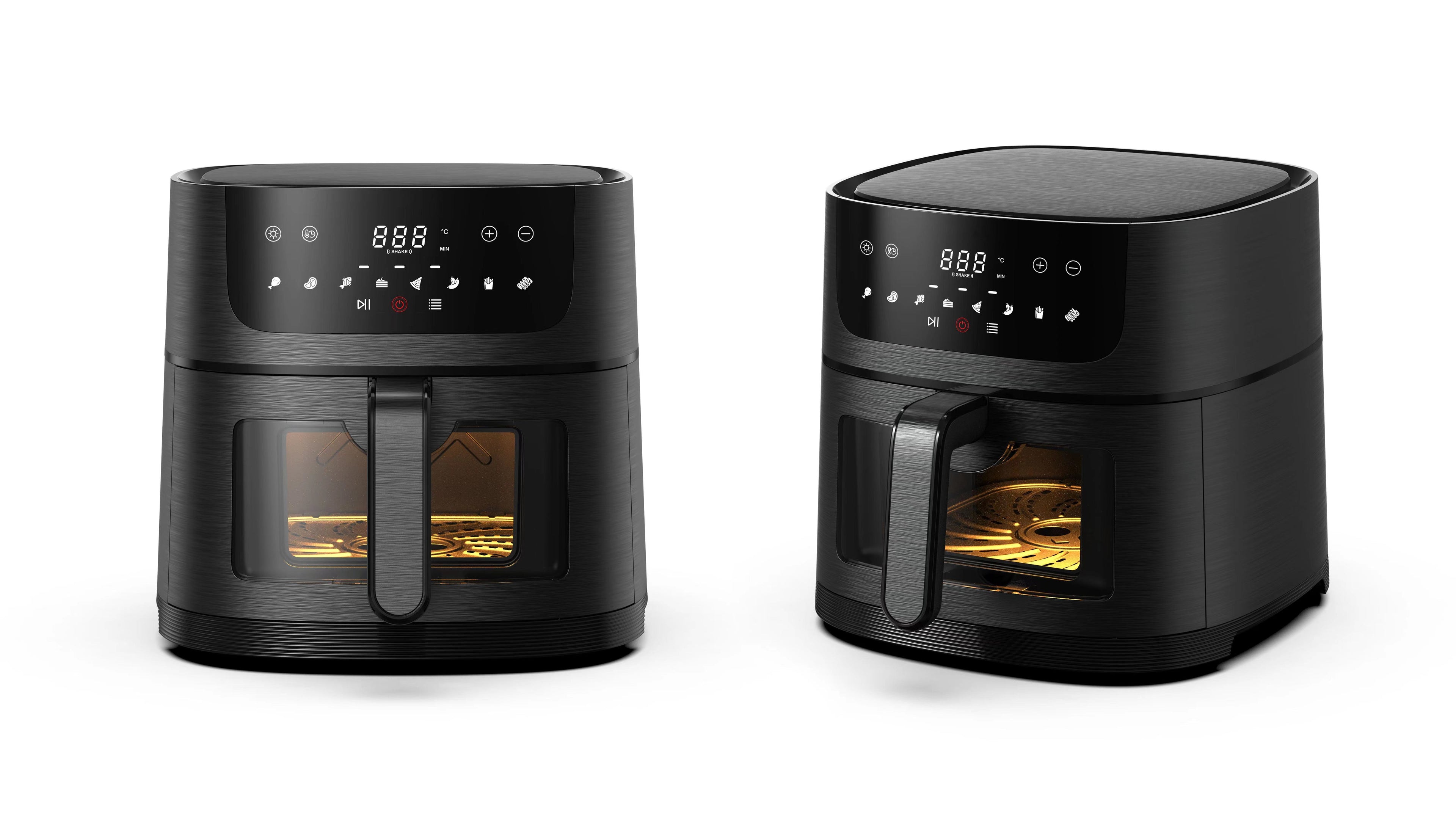 1800W Touch Panel Smart 8L Air Fryer | 80–200°C Digital Electric Air Fryer