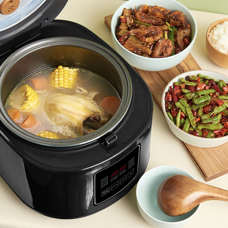 Smart Micro Pressure Electric Rice Cooker – 6-in-1 Multi-Function Non-Stick Rice Cooker with Keep Warm & Digital Touch Control
