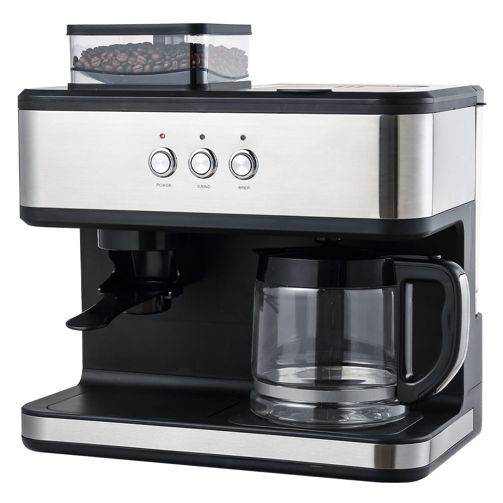 Anbo 2-in-1 Espresso & Drip Coffee Maker – 20-Bar Professional Coffee Machine